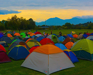 Zona de acampado