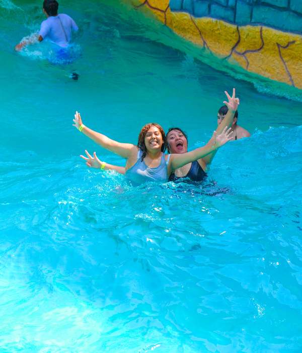 Alberca de olas en Balneario Ixmiquilpan