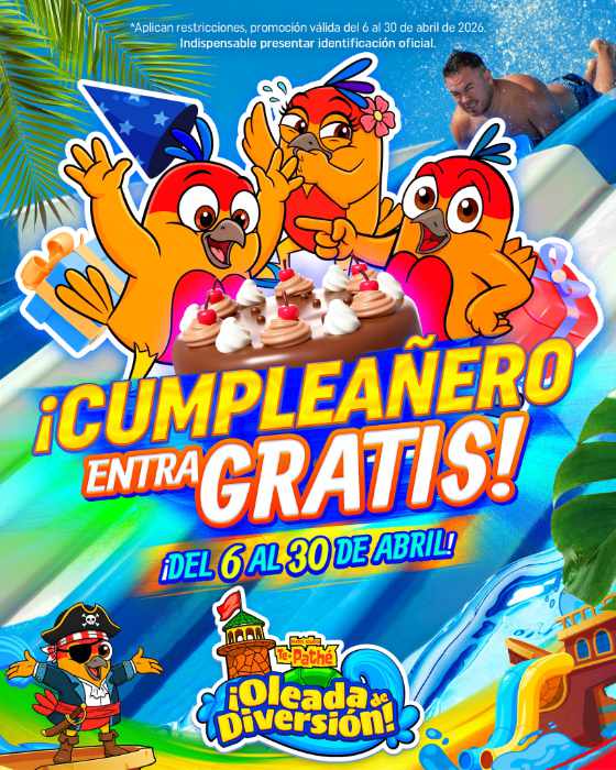 Cumpleañero abril en Balneario Tepathe