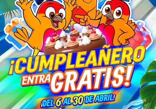 Cumpleañero abril en Balneario Tepathe